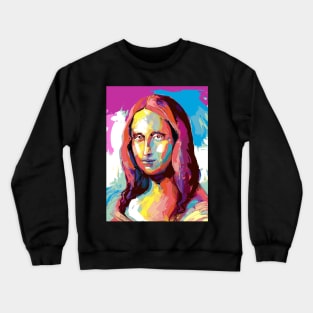 mona lisa Crewneck Sweatshirt